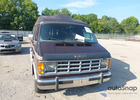 1992 Dodge Ram Van B250 z USA, uszkodzony, nr VIN 2B7HB21Y7NK130635